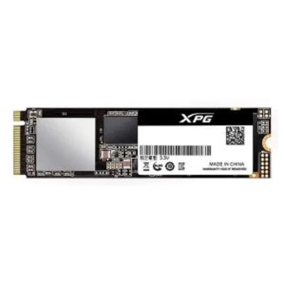 SSD ADATA XPG SX8200 PRO 256GB M.2 2280 NVME, ASX8200PNP-256GT-C Até 3500 MB/s