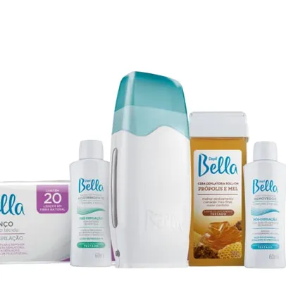 (Rec) Kit Para Depilação Sistema Roll-On, Depil Bella