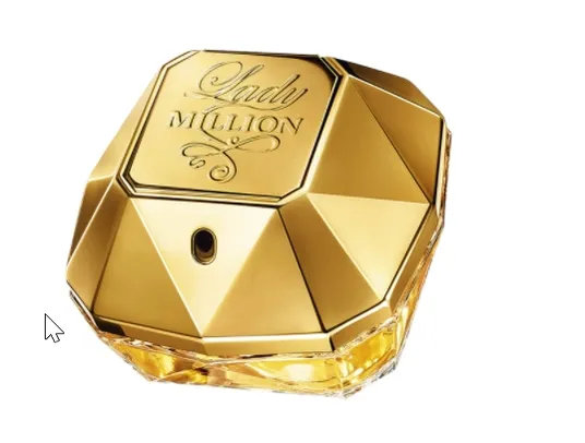 PERFUME PACO RABANNE LADY MILLION FEMININO EAU DE PARFUM 80 ml