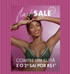 Compre um Sutiã e o 2º sai por R$1 | Loungerie