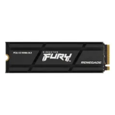 SSD Kingston Fury Renegade, 1TB, M.2 NVMe, 2280, Leitura 7300MBs e Gravação 6000MBs, Com Dissipador, SFYRSK/1000G