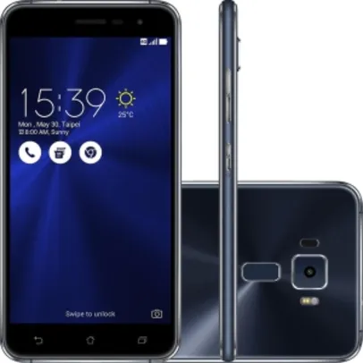 Smartphone Asus Zenfone 3 Dual Chip Android 6.0 Tela 5.2" Snapdragon 16GB por R$ 1260