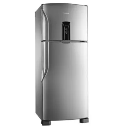 Refrigerador Panasonic Frost Free Duplex [re]generation NR-BT47BD2X com Painel Eletrônico e Turbo Freezer - 435L - R$2159