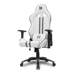 Cadeira Gamer Netenho Miramar, Branca e Cinza, NT-MRM-WT01