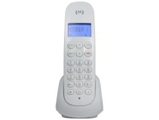Telefone Sem Fio Motorola MOTO700-W - Identificador de Chamada Branco

(APP) CLUBE DA LU