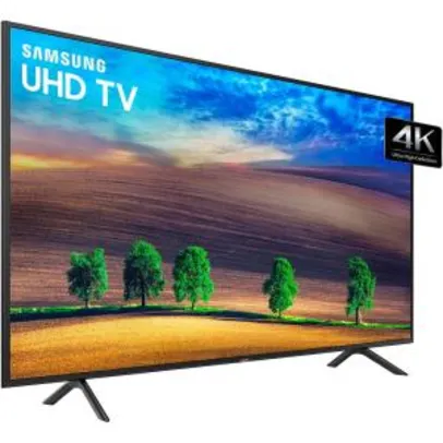 (CARTÃO AMERICANAS) Smart TV LED 49" Samsung Ultra HD 4k UN49NU7100GXZD  3 HDMI 2 USB Wi-Fi HDR Premium Smart Tizen - R$2052