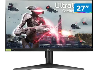 Monitor Gamer 144Hz Full HD 27” LG 27GL650F-B - IPS 2 HDMI 1 DisplayPort 1ms Freesync - Monitor para Computador - Magazine Luiza