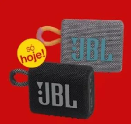 Caixa Bluetooth JBL Go3 | R$224