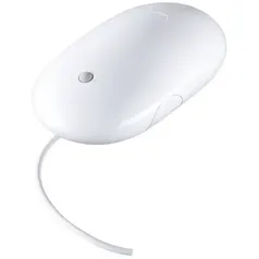 Mouse Apple Wired Mighty, com fio Scroll Ball