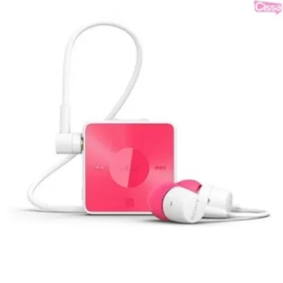 Fone de Ouvido Bluetooth Wireless Estéreo Sony SBH20 Pink