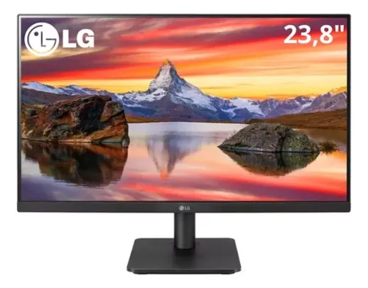 Monitor 23.8 Full Hd Ips Amd Freesync 24mp400 Preto LG 110V/220V