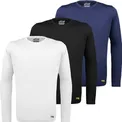 Kit 3 Camisetas Térmicas Masculina Segunda Pele Camisa Uv 50 - Novastreet 