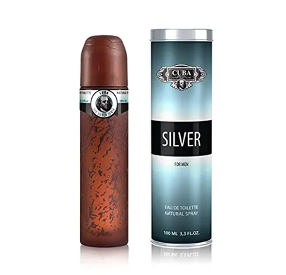 Perfume Cuba Silver Masculino 100 ml