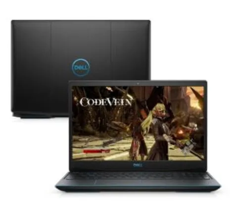 Notebook Gamer Dell G3-3590-U20P NVIDIA GeForce GTX 1650 9ª Geração Intel Core i5 8GB 1TB 128GB SSD Full HD 15.6" Linux