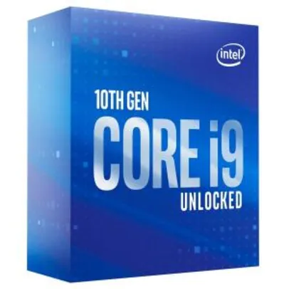 Processador Intel Core i9-10850K DECA-CORE 3.6GHZ (5.2GHZ TURBO) 20MB CACHE LGA1200 R$2707
