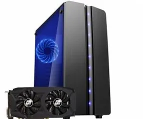 Computador  Pichau Gamer, I5-8400, RADEON RX 580 8GB POWER COLOR, 8GB DDR4, HD 1TB, 600W, CG-06R8 R$3199