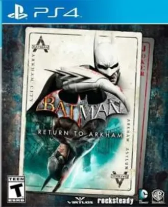 Batman: Return To Arkham - R$79,96