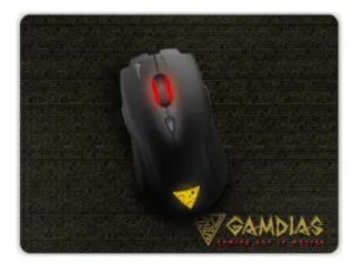 Mouse Gamer Gamdias Demeter E1 6 BOTÕES 3200 DPI Óptico + Mouse Pad NYX E1| R$ 57