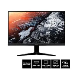 Monitor Acer KG271 | 27" TN FHD 75 Hz