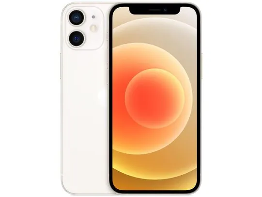 [C. OURO] iPhone 12 Mini Apple 64GB Branco | R$4.510