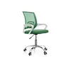 Imagem do produto Cadeira De Escritório Com Base Cromada Prizi Essencial - Verde