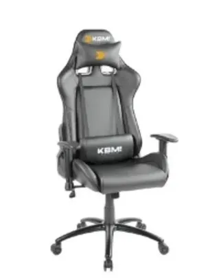 Cadeira Gamer KBM! GAMING Blizzard CG330, Preta, Com Almofadas, Reclinável, Descanso de Braço 2D - KGCG330PT