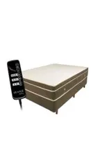 Colchão Cama Box Casal Magnético Massageador Energia Bio Quântica Infra Vermelho Espuma