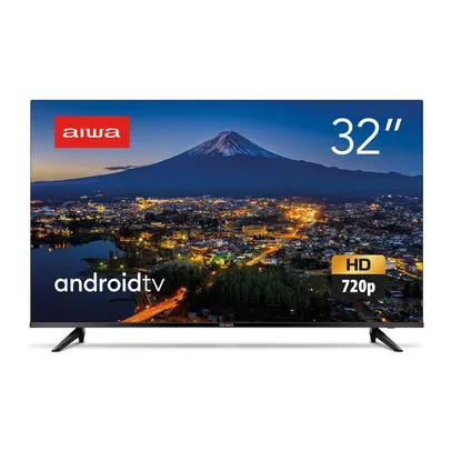 Smart TV Aiwa, Android D-LED 32 Polegadas, 2 HDMI, 2 USB, Wi-fi, Bl-02