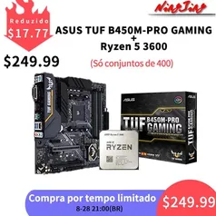 Kit Upgrade Ryzen 5 3600 + Asus TUF B450M Pro