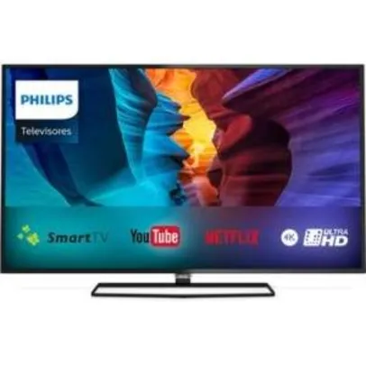 [Walmart] Smart TV LED Slim Ultra HD/4K 40" Philips 480 Hz R$ 1599