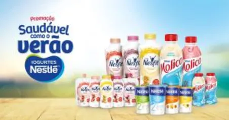 PROMOÇÃO IOGURTES NESTLÉ SAUDÁVEL COMO VERÃO