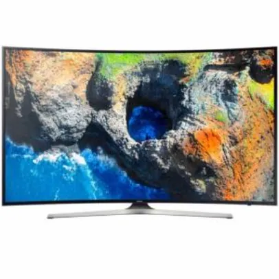 Smart TV Samsung LED Curved 49" Ultra HD 4K 49MU6300 HDR Premium - R$ 2249