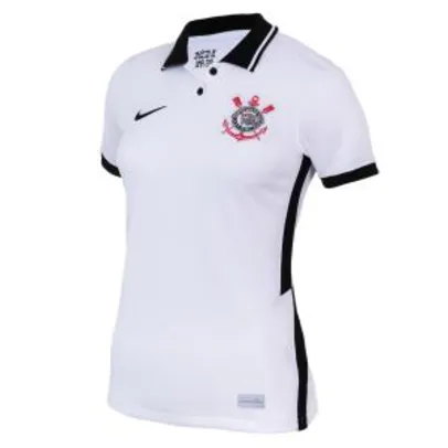 Camisa Nike Corinthians I 2020/21 Torcedora Pro Feminina | R$113