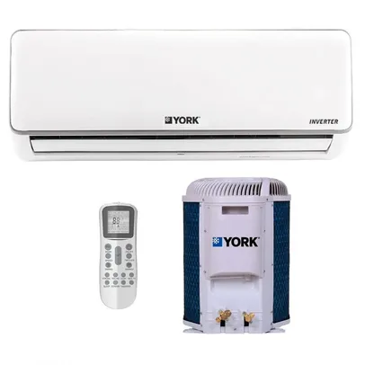 Ar Condicionado Split Inverter York Home Star Hi Wall 12000 BTUs Frio YHCE12C3I1 - 220V