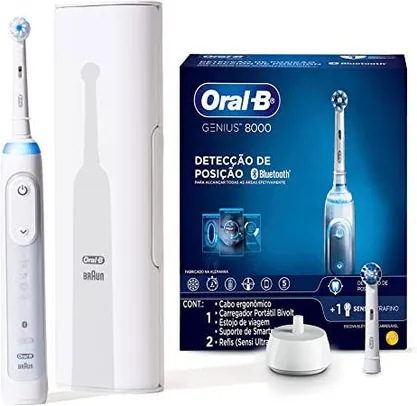(BANQI) Escova De Dente Elétrica Oral-B Genius 8000