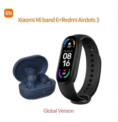 Mi Band 6 + Air Dots 3 (Importado e usando AME) 