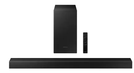 Soundbar Samsung HW-T450/ZD com Subwoofer - Bluetooth 200W 2.1 Canais USB