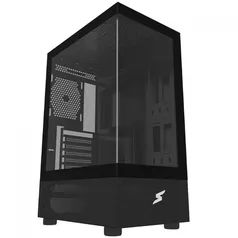 Gabinete Gamer SuperFrame Boreas, Mid Tower, Vidro Temperado, ATX, Sem Fans, Preto, SFGB-BOREAS-0