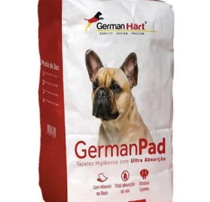 Tapete Higienico Germanpad Germanhart - 50 Un | R$26