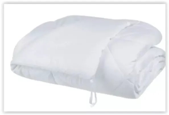 Enchimento de Edredom Duvet Queen 200 Fios e 100% Algodão 250gsm Branco - Ziman