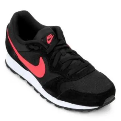 Tênis Nike Md Runner 2 Masculino - Preto e Vermelho