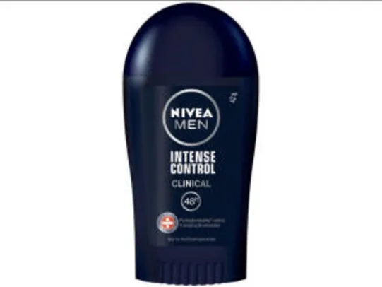 Desodorante Nívea Clinical Intense Control Barra | R$12