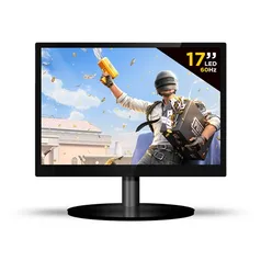 Monitor PCTop LED 17'' 60Hz 5ms HDMI VGA Preto - MLP170HDMI