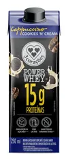 [Recorrência] Bebida 3 Corações Cappuccino Power Whey Cookies N Cream 250ml