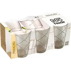 Conjunto de Copos 275ml Maracatu 6 Peças - Nadir - R$4,99