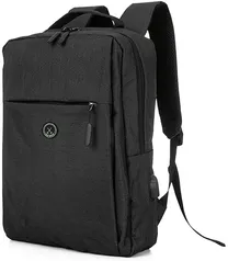 Mochila Executiva para Notebook Preta - Polo Match | R$ 110