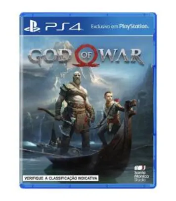 [APP] Game God Of War - PS4 - R$90