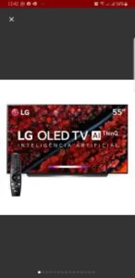 Smart TV OLED 55" UHD 4K LG OLED55C9PSA R$ 4679