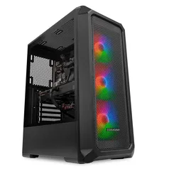 PC Pichau Gamer Cougar, Ryzen 5 5600, Radeon RX 7600 8GB, 16GB DDR4, SSD M.2 480GB