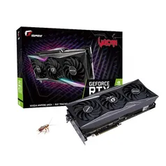 Barata... Placa de Vídeo Colorful iGame, GeForce RTX 3080 Ti Vulcan OC-V, Com Tela LCD, 12GB, GDDR6X, 384Bit | R$12.092